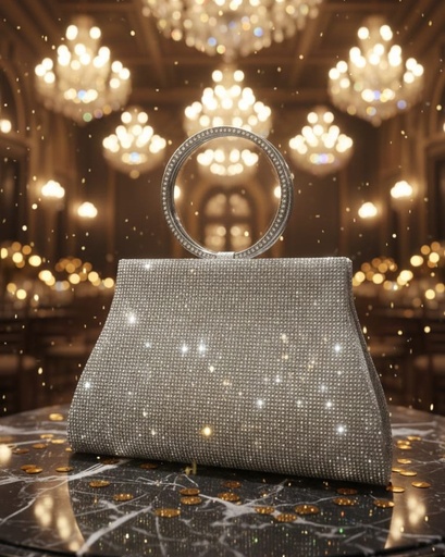 HPC5791 CARTERA GALA ARGOLLA PLATEADO