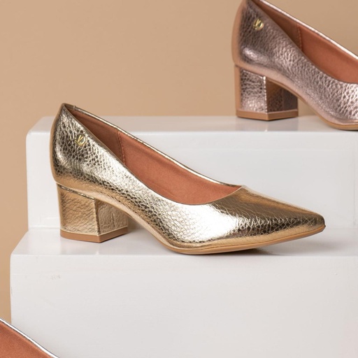 1220.315 VIZZANO ZAPATO DORADO METALIZADO 