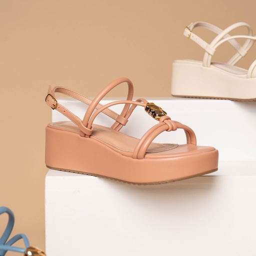 167025 Viamarte Sandalia Mocca Napa  