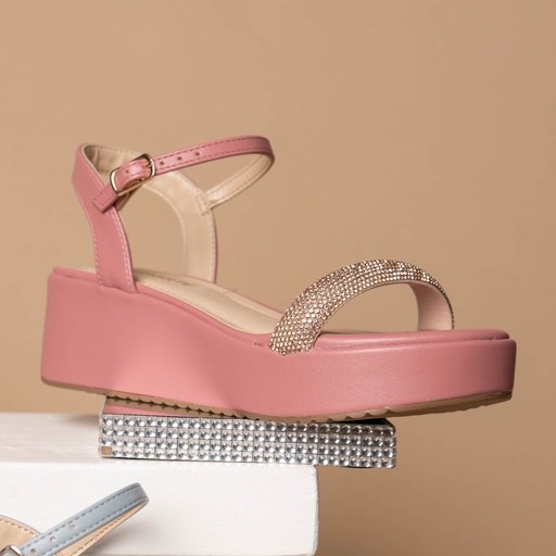 167009 Viamarte Sandalia Blush Napa