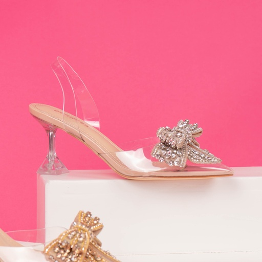 NINA BERNESS ZAPATO MOÑA BEIGE