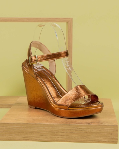 5411.1502 MOLECA SANDALIA BRONCE METAL.