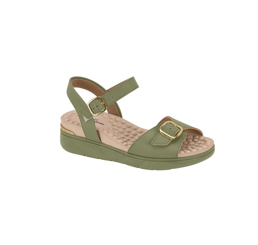 7151.145 MODARE SANDALIA VERDE NAPA