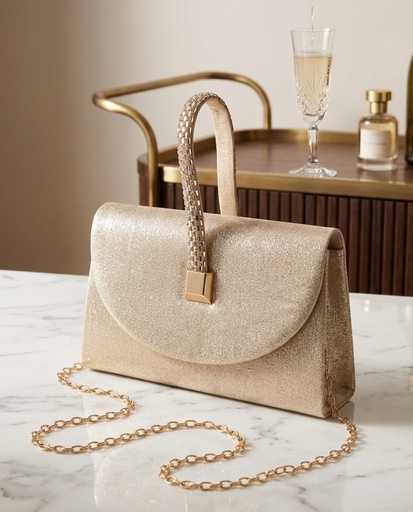 HBG105339G CARTERA GALA DORADO