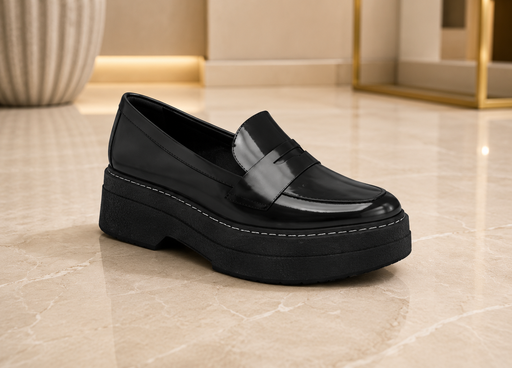  318015 PICCADILLY MOCASINA NEGRO VERNIZ 
