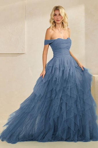 5507 ILY FROM VESTIDO TUL AZUL